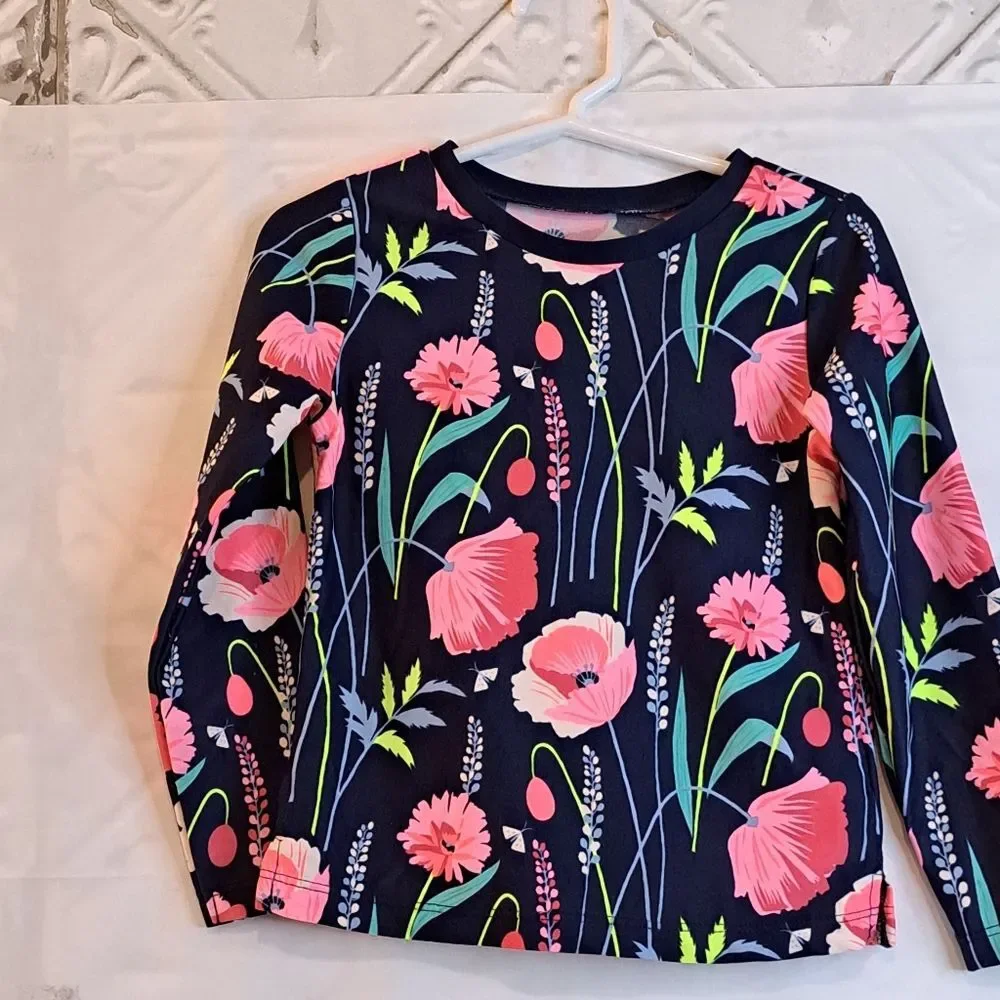 Gap Swimsuit Top Floral Print Baby Gap Size 4 months